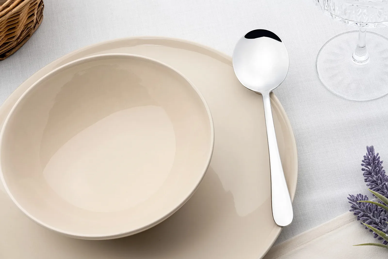 Ложка для супу Grunwerg Windsor 18/10 нержавіюча сталь (набір 12 штук), фото №2