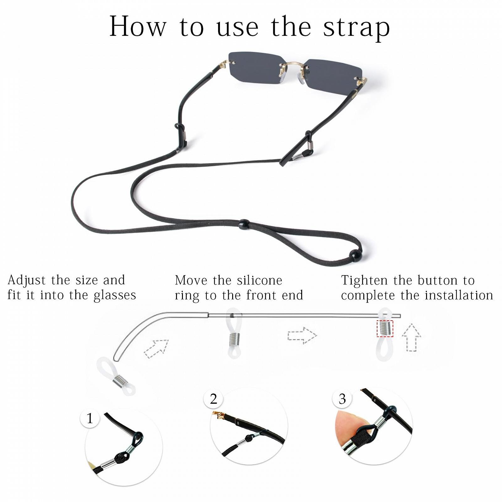 Сонцезахисні окуляри Без оправи MEGAVOW Прямокутні, фото №3