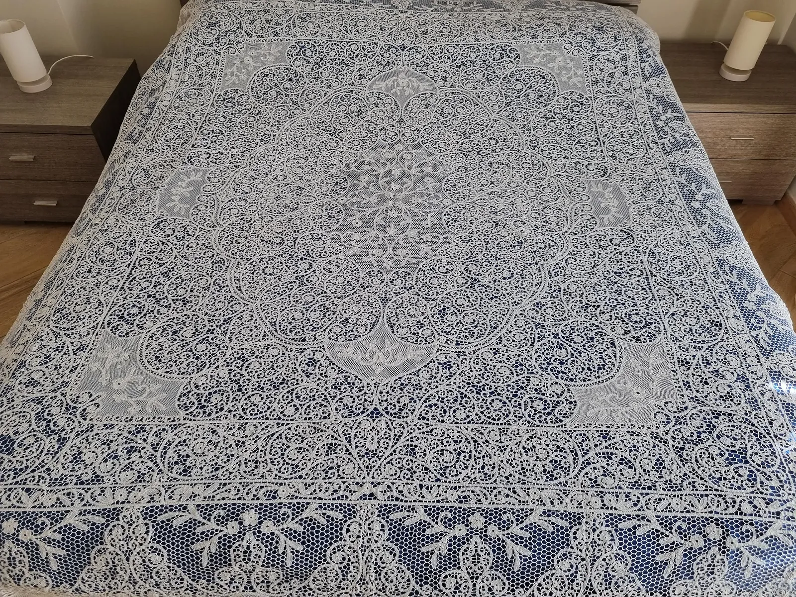 Покривало I MAESTRI DEL RICAMO Majestic Cantu 235 x 245 см, фото №1