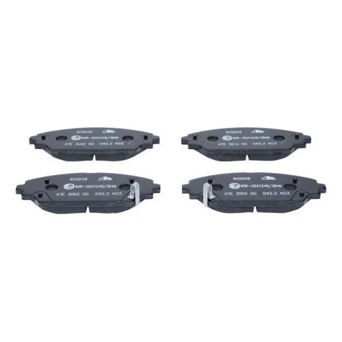 Комплект тормозных колодок дискового тормоза ATE 13.0460-5658.2 для MAZDA, передний мост, фото №2 Комплект тормозных колодок дискового тормоза ATE 13.0460-5658.2 для MAZDA, передний мост, фото №2