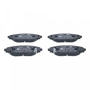 Комплект гальмівних колодок дискового гальма ATE 13.0460-5658.2 для MAZDA, передній міст synthetic.ua - Фото 1