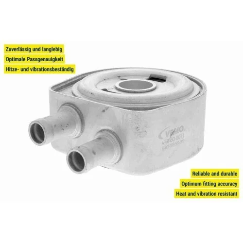 Масляний радіатор двигуна VEMO V46-60-0071 MITSUBISHI NISSAN, фото №4