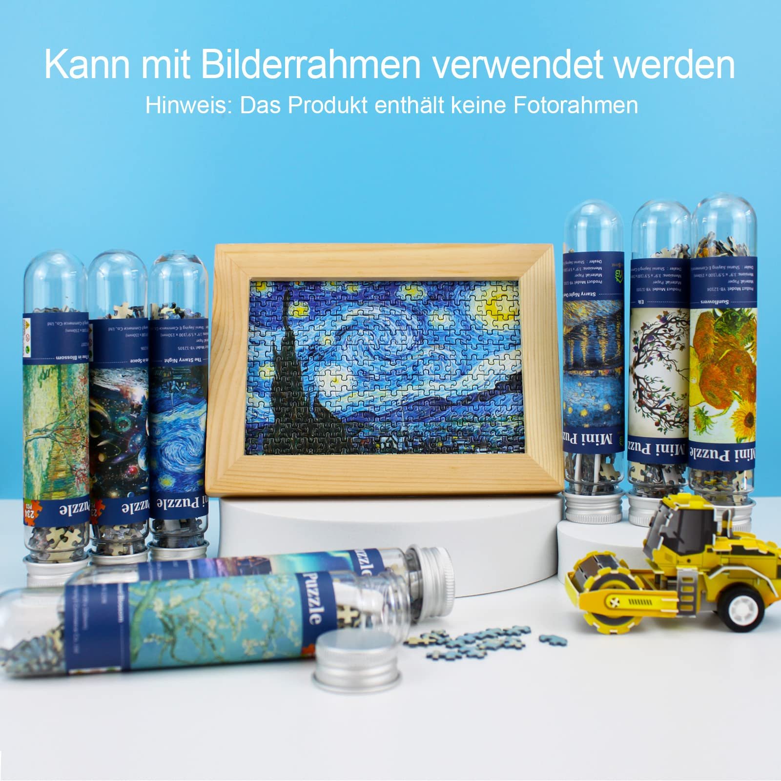 Набір міні-пазлів Micro Jigsaw Puzzles 8 шт. по 234 елементи 15х10 см, фото №7