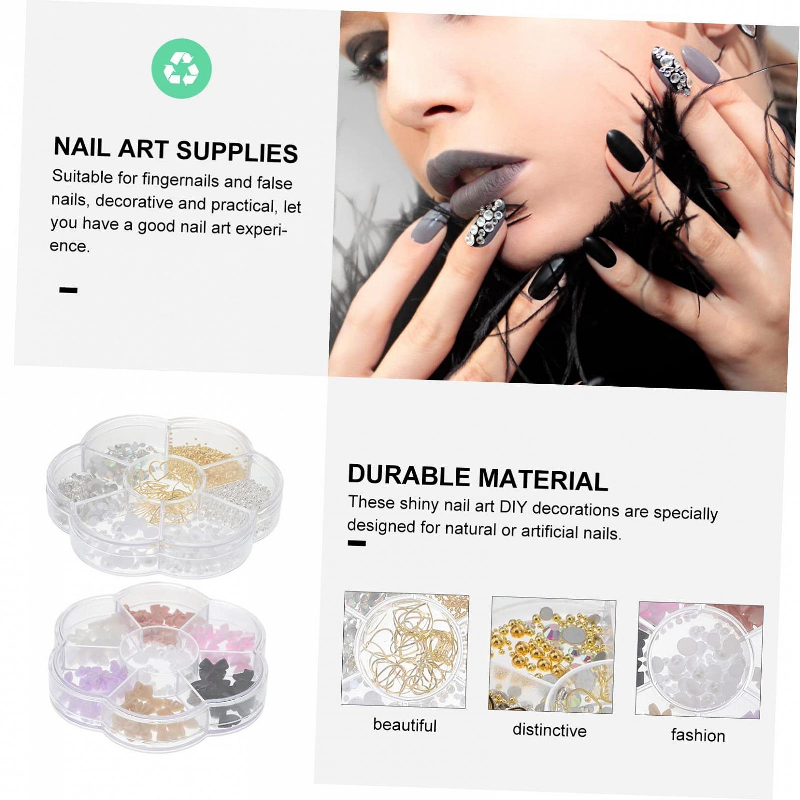 3D Аксесуари для нігтів Стрази Наклейки для нігтів Самоцвіти, фото №5