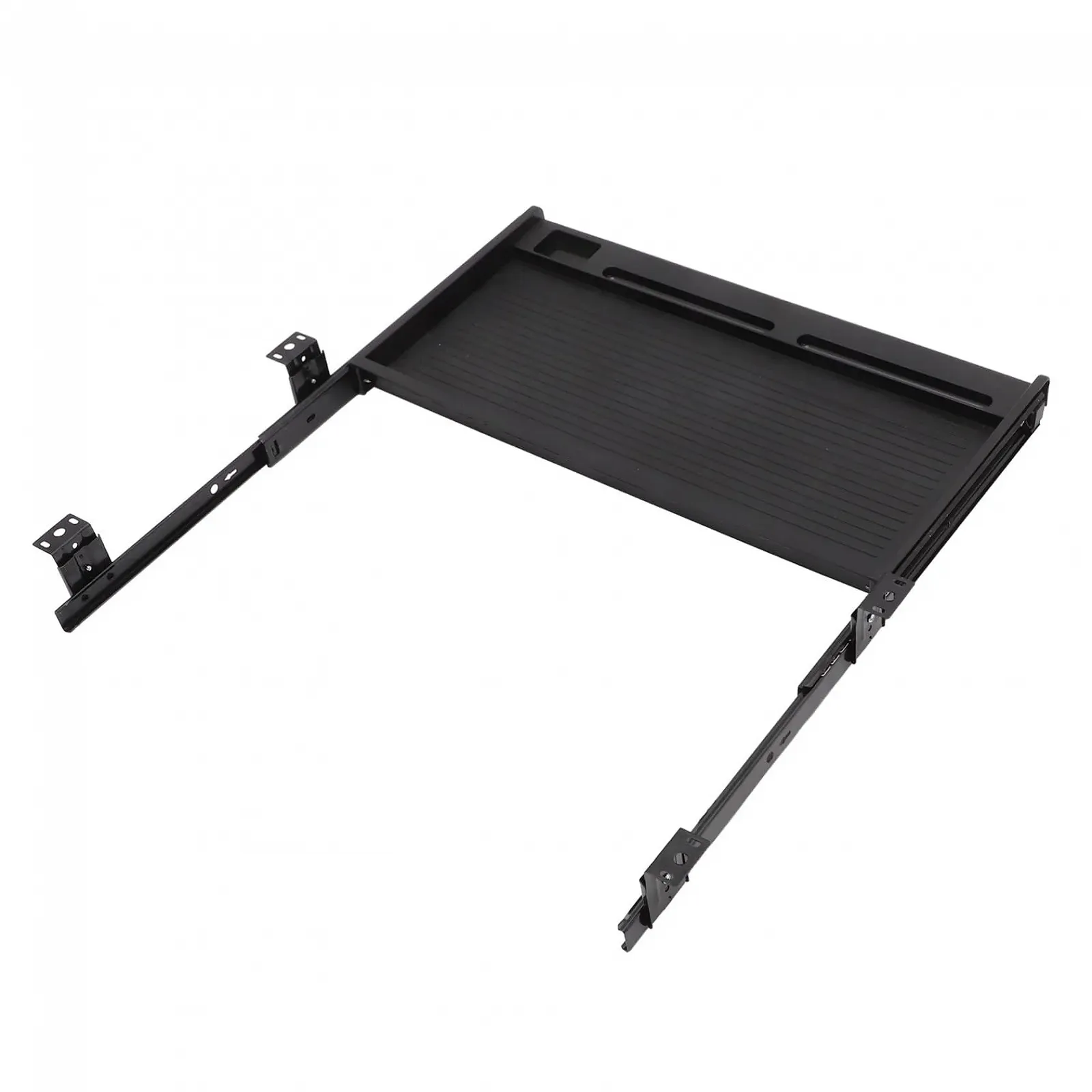 Підставка для клавіатури під стіл з висувною шухлядою, ергономічна, для економії місця, фото №1