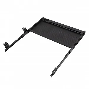 Підставка для клавіатури під стіл з висувною шухлядою, ергономічна, для економії місця - Фото 1