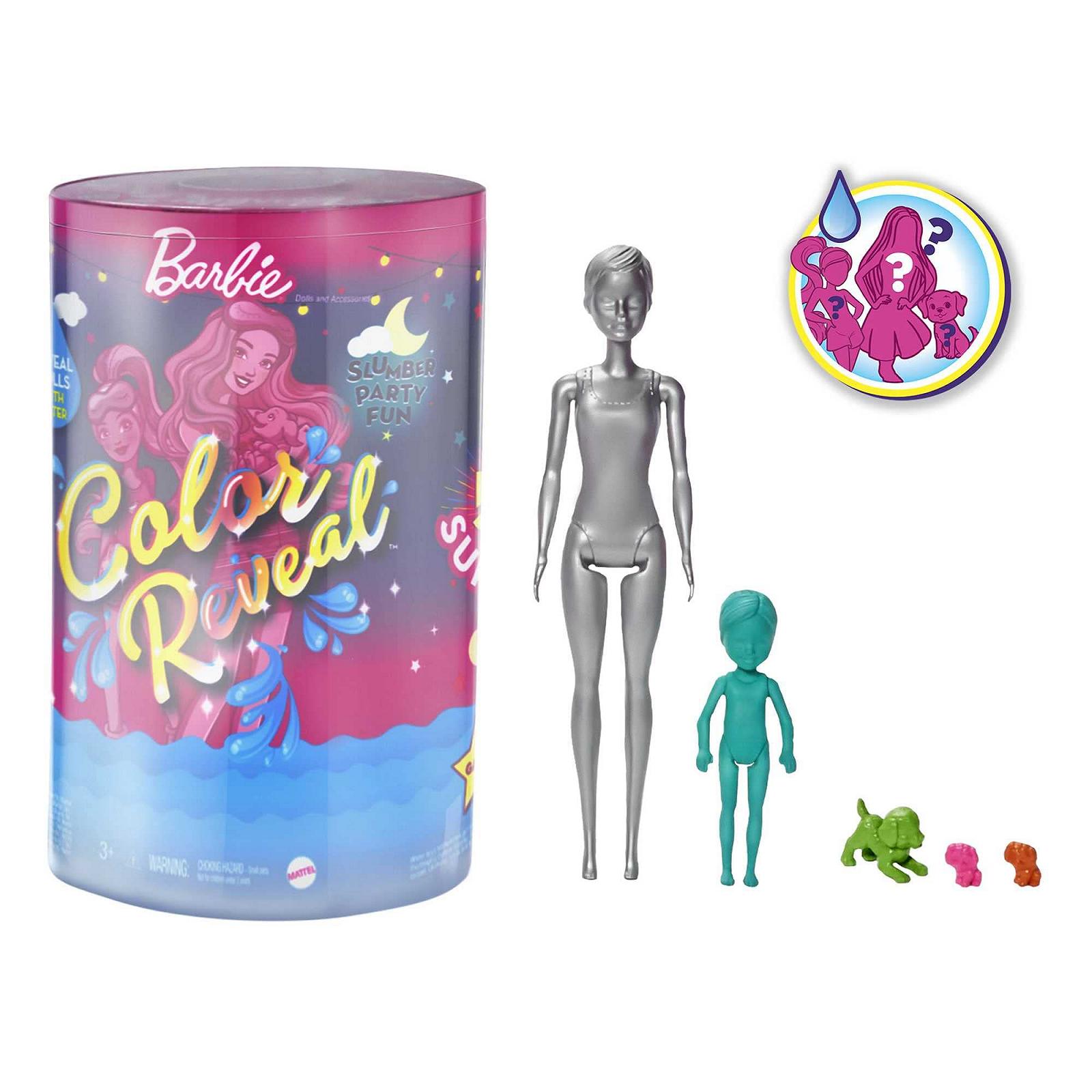 Кукла Barbie Color Reveal GRK14 Pyjama Party Deluxe Более 50 сюрпризов, фото №1