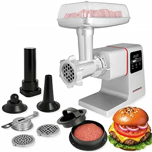 Электрическая мясорубка GASTROBACK 2500 Вт 6-в-1 Stainless Steel Touch Screen - Фото 1