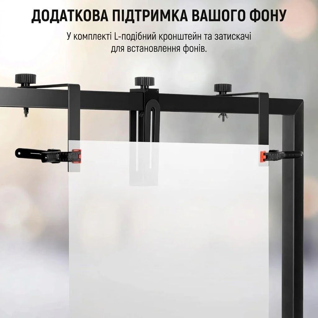 Стійка для настільної зйомки з верхнім кріпленням камери Neewer ST100 / 100 x 92.5 см / Чорний, фото №6