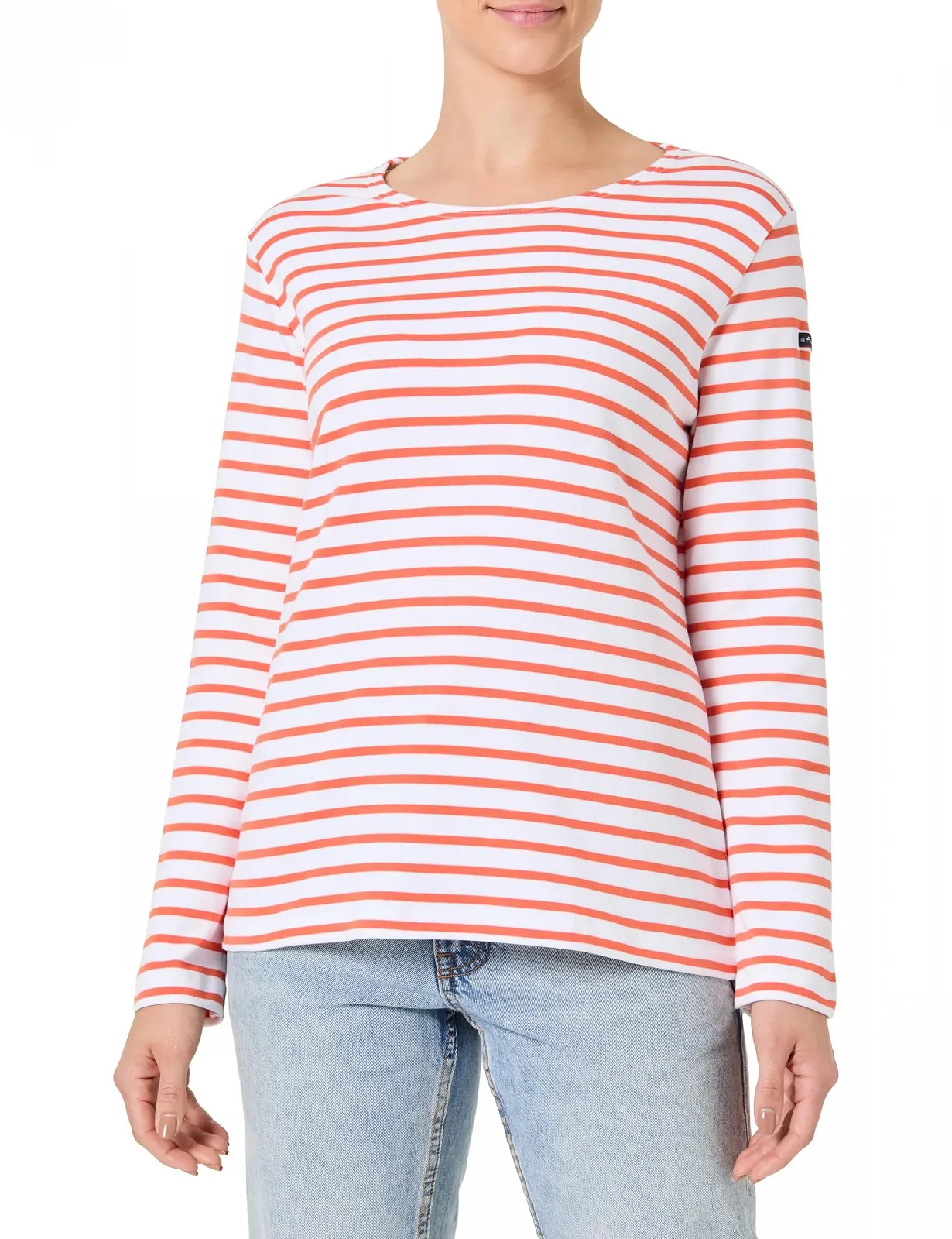 Джемпер Armor Lux Marinière Lesconil Col Bateau En Coton Épais Жіночий, фото №1 Джемпер Armor Lux Marinière Lesconil Col Bateau En Coton Épais Жіночий, фото №1