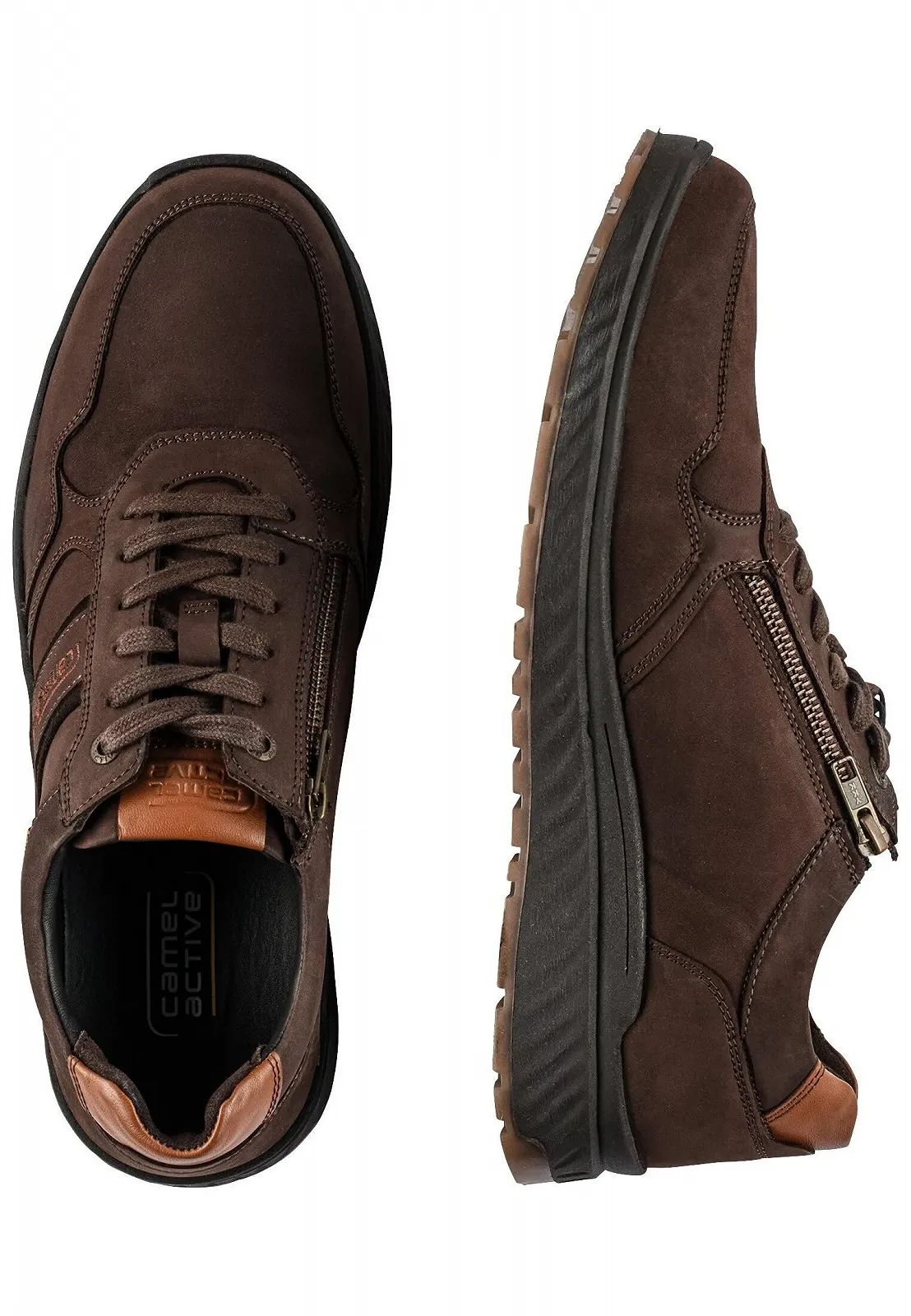 Кеди camel active Wood Шкіряні, фото №2