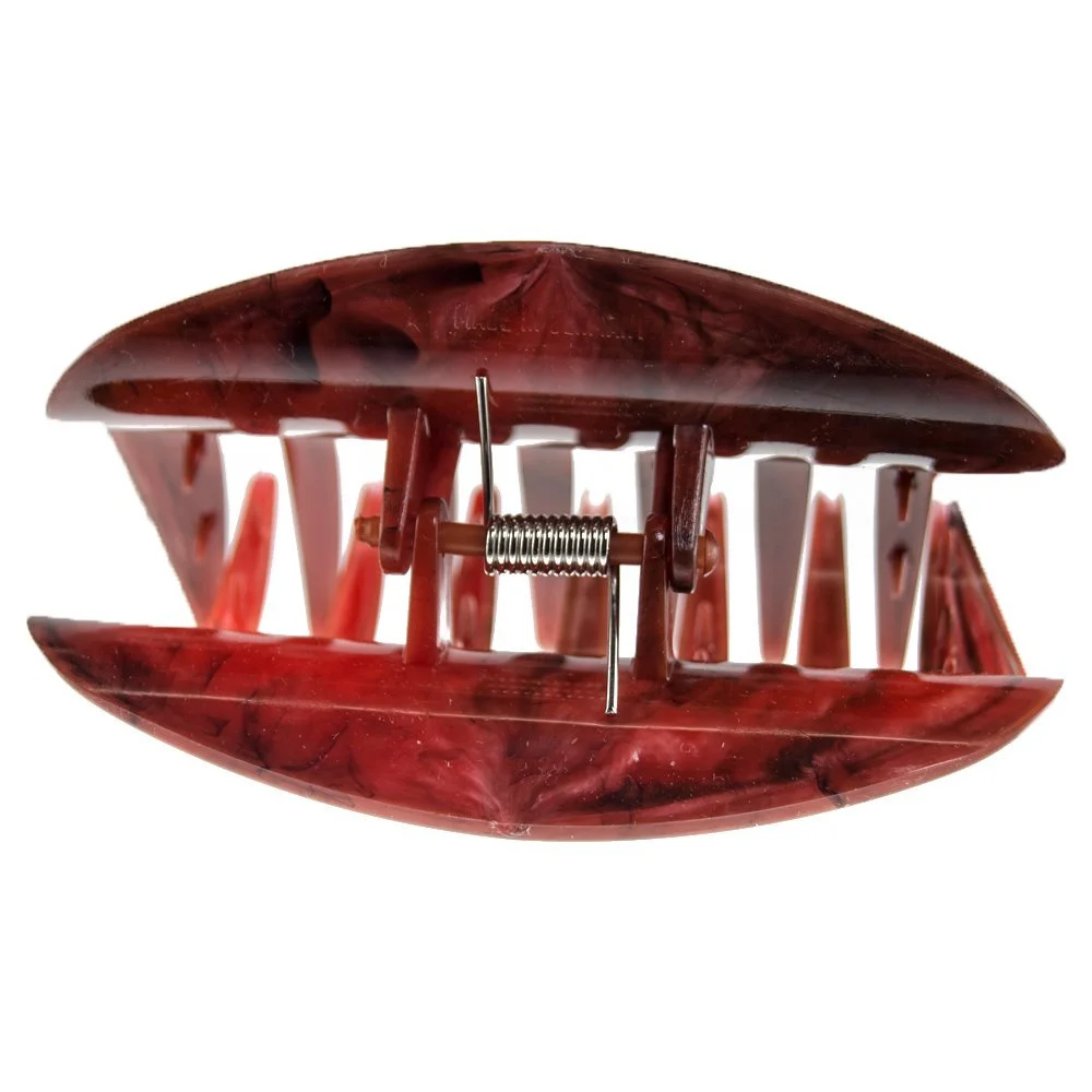 Заколка для волос для волос большая WeLoveBeads 10 см Красный, фото №3 Заколка для волос для волос большая WeLoveBeads 10 см Красный, фото №3