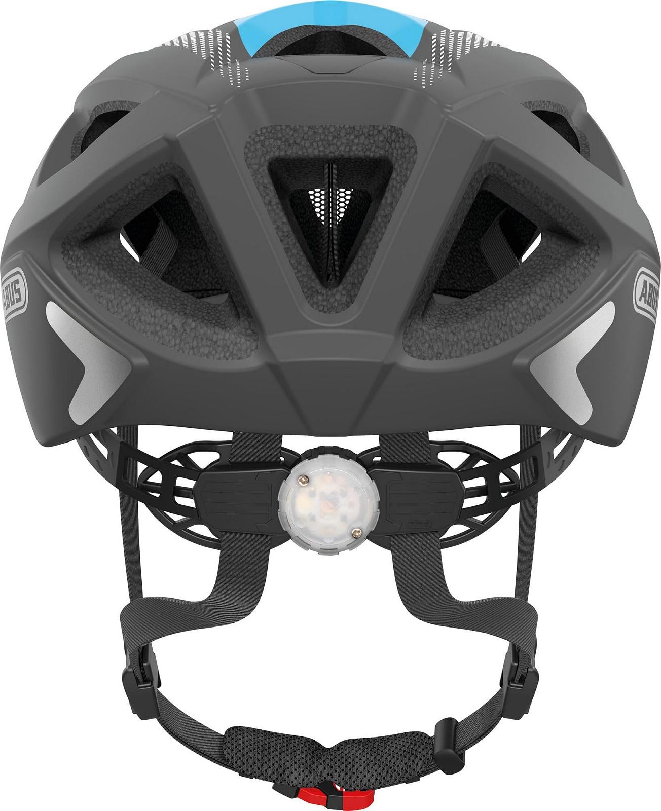 Шолом ABUS Aduro 2.0 Міський З підсвічуванням Характеристики Race Grey, фото №3