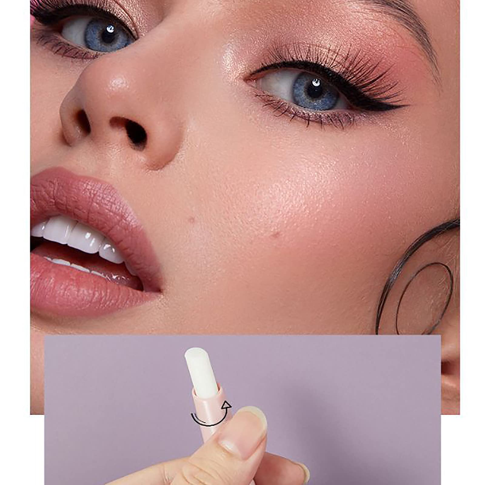 Гель Eyebrow 4D Feathery Brows Makeup Waterproof Soap Long-Lasting Eyebrow Cream Eyebrow Brush з кольором Рожевий Один розмір, фото №4