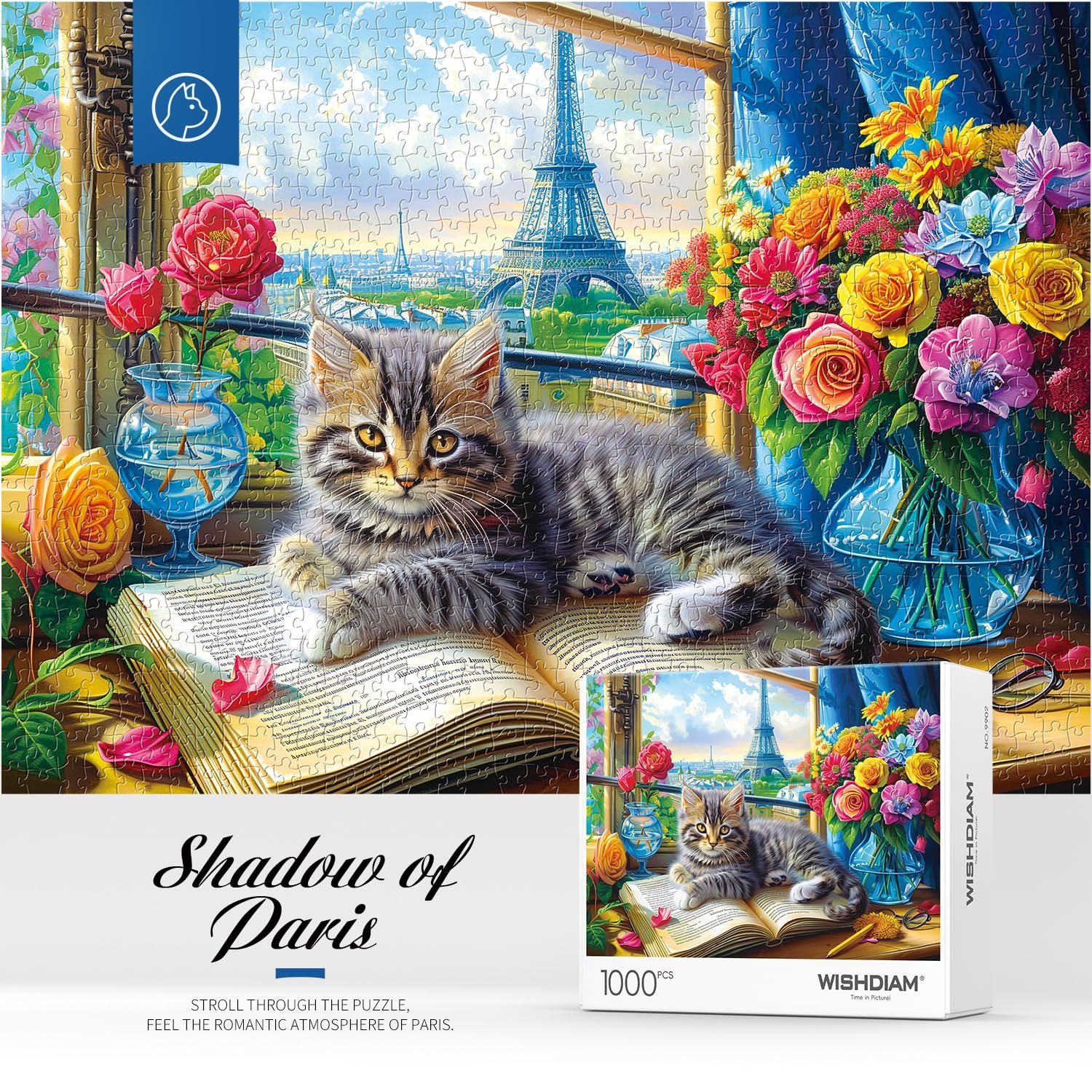 Пазл Cat Puzzle 1000 деталей 70 x 50 см, фото №8