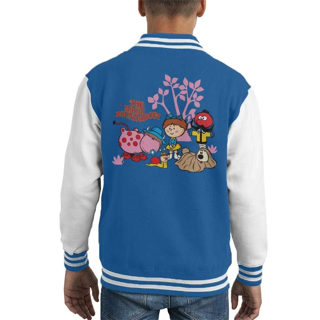 Детская куртка-бомбер All+Every The Magic Roundabout в ретро стиле, фото №1 Детская куртка-бомбер All+Every The Magic Roundabout в ретро стиле, фото №1