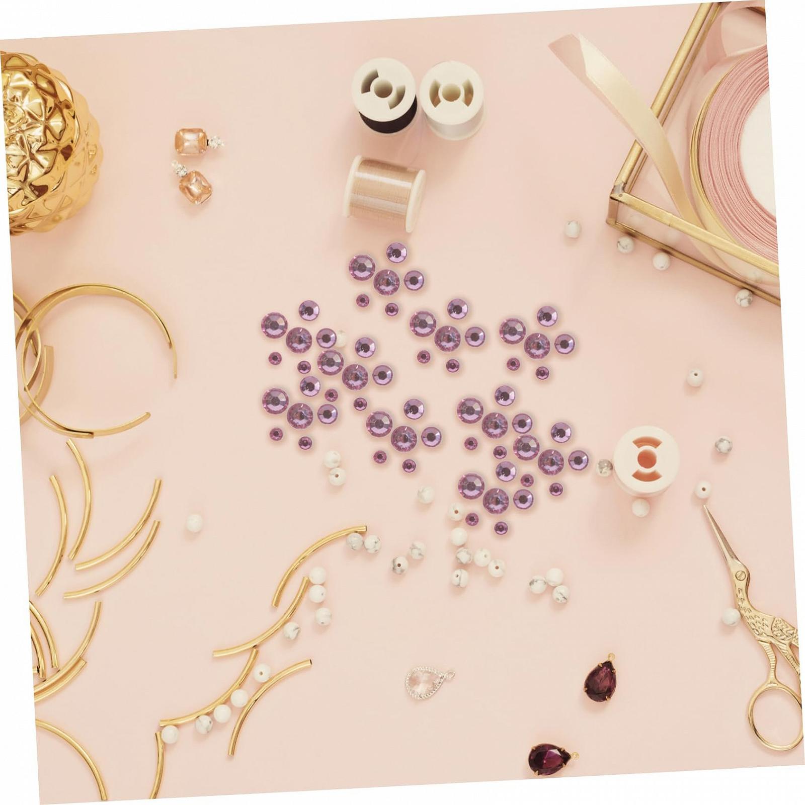 Стрази Міні Підвіска Кристал Плоска Задня Частина, фото №3