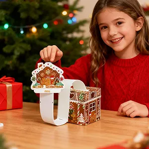 Скарбничка різдвяна Пряниковий чоловічок synthetic.ua - Фото 1