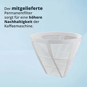 Капельная кофеварка KHG KA-129 WE2 1,5 л белая synthetic.ua - Фото 1