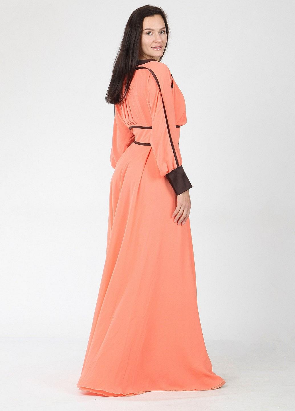 Платье Enna Levoni S Оранжевый (ND-625-Orange), фото №5