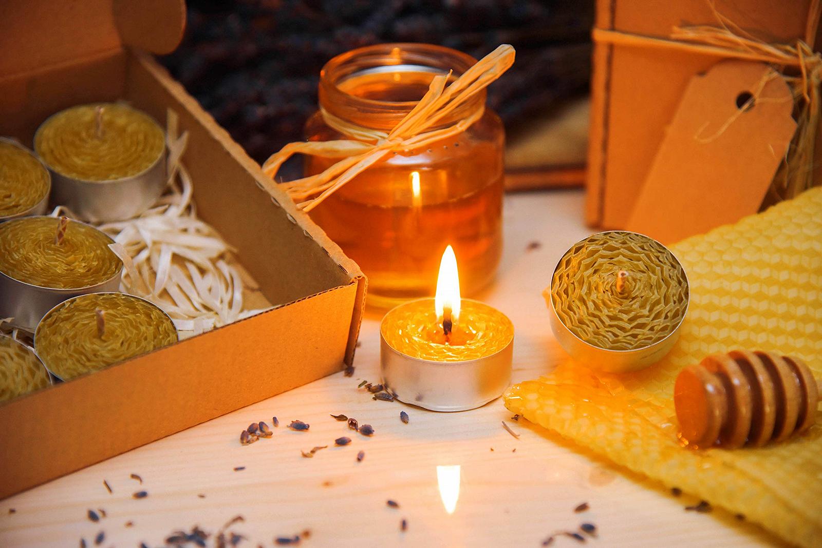 Свічка BeeIT Чайна Віск 9 шт. Чайні свічки 100% чисті органічні Ручної роботи, фото №5 Свічка BeeIT Чайна Віск 9 шт. Чайні свічки 100% чисті органічні Ручної роботи, фото №5