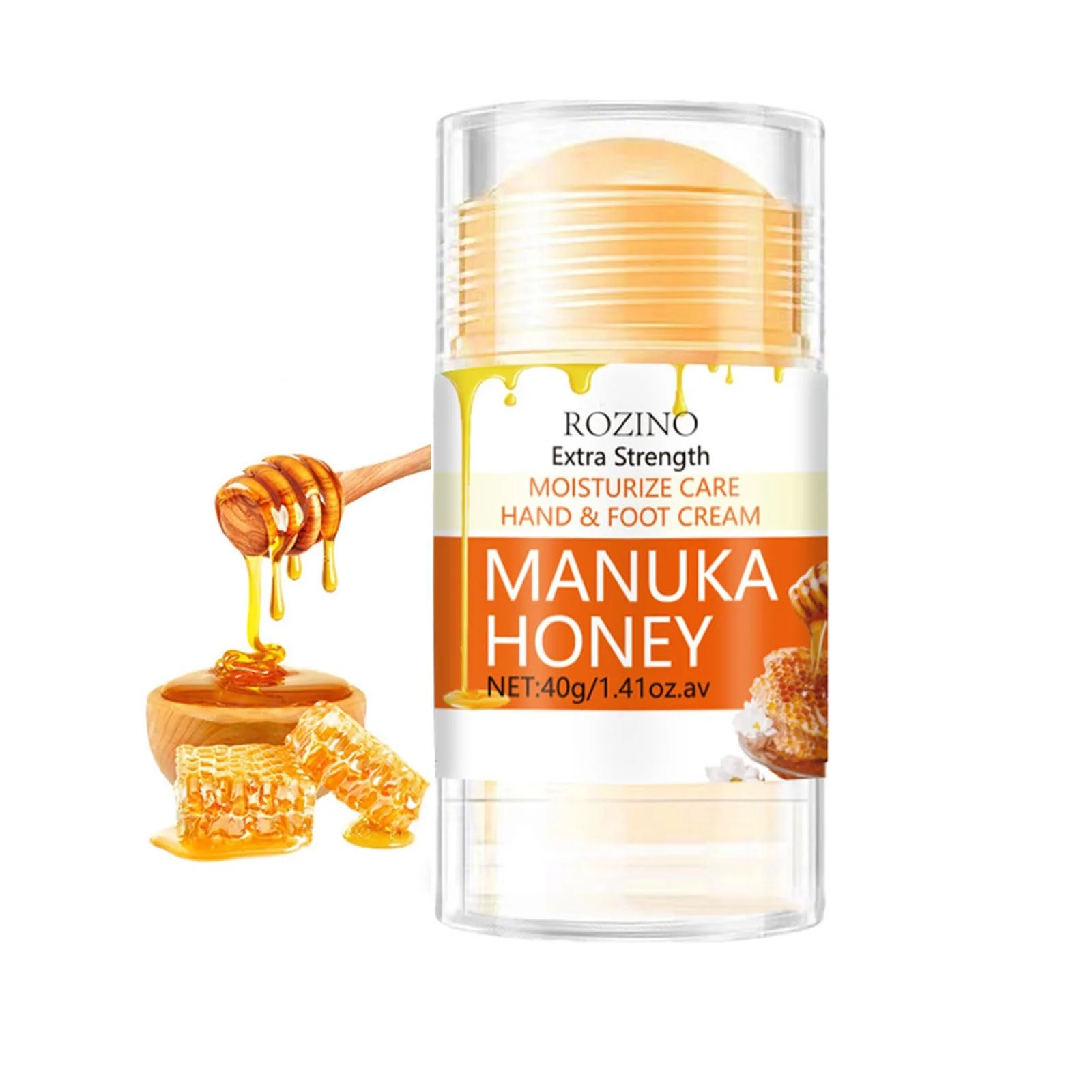 Крем-стик для пяток и локтей Manuka Honey Heel and Elbow Cream Repair Balm для потрескавшейся и сухой кожи, фото №1