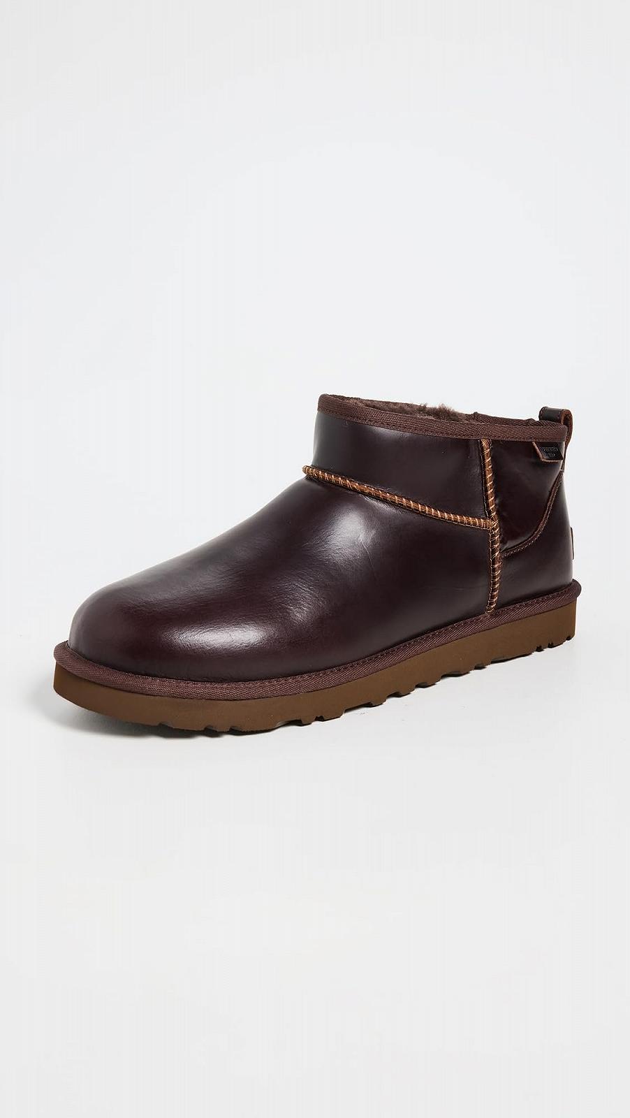 Мужские Сапоги UGG Classic Ultra Mini Rain Кожа, фото №2