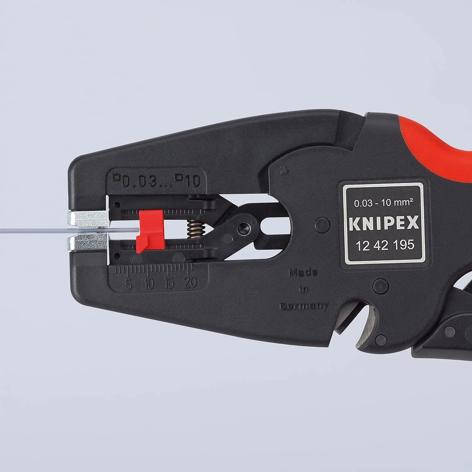 Автоматический стриппер KNIPEX MultiStrip 12 42 195 SB 195 мм в блистерной упаковке, фото №4