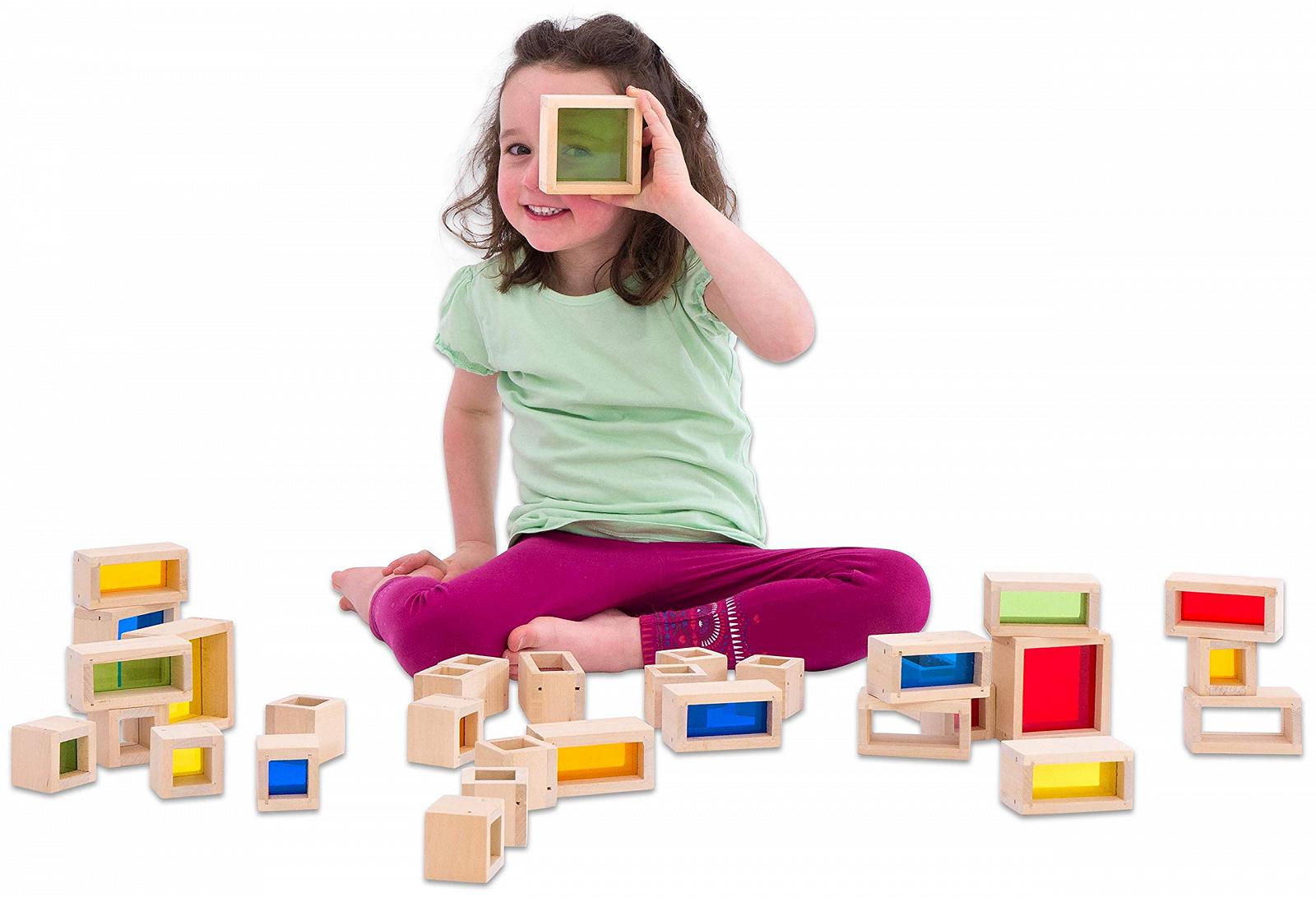 Блоки Unbekannt Colorful Window Деревянные 32 шт., фото №4