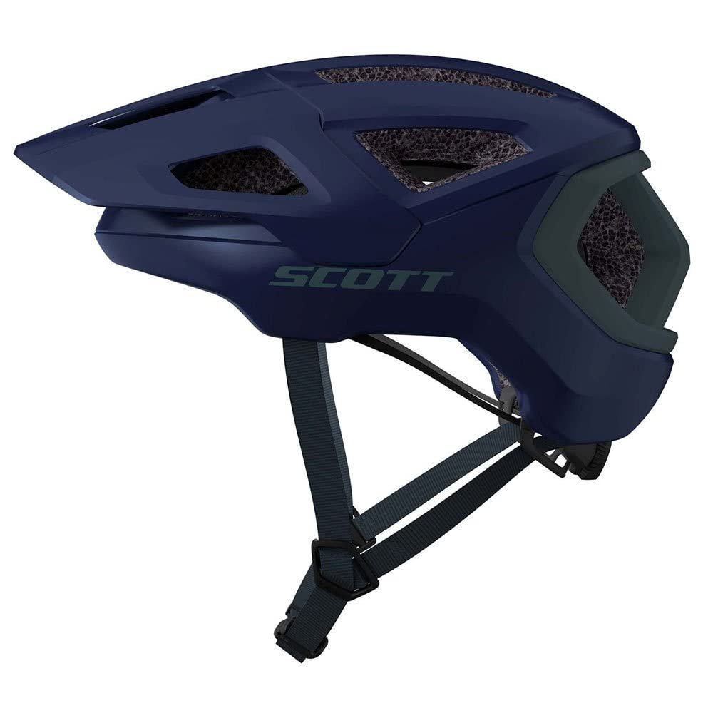 Шлем велосипедный MTB Scott TAGO Plus MIPS Темно-синий 2024, размер: M (55-59 см), фото №4