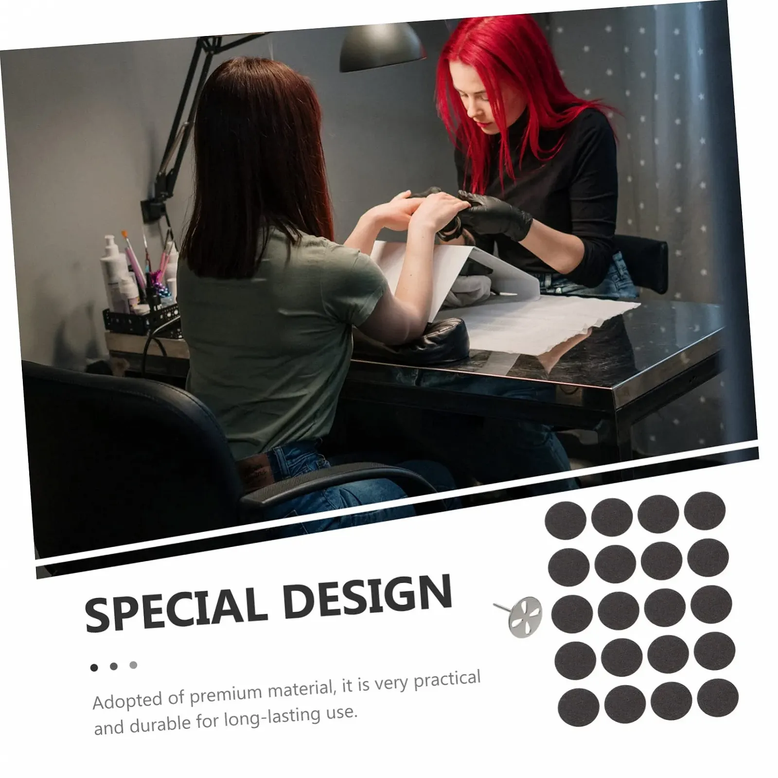 Набір для полірування нігтів Healvian 2 шт., фото №5 Набір для полірування нігтів Healvian 2 шт., фото №5