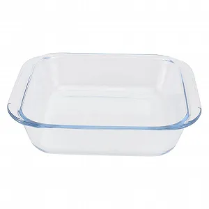 Форма для выпечки iplusmile термостойкая стеклянная прямоугольная для духовки и микроволновой печи - Фото 1