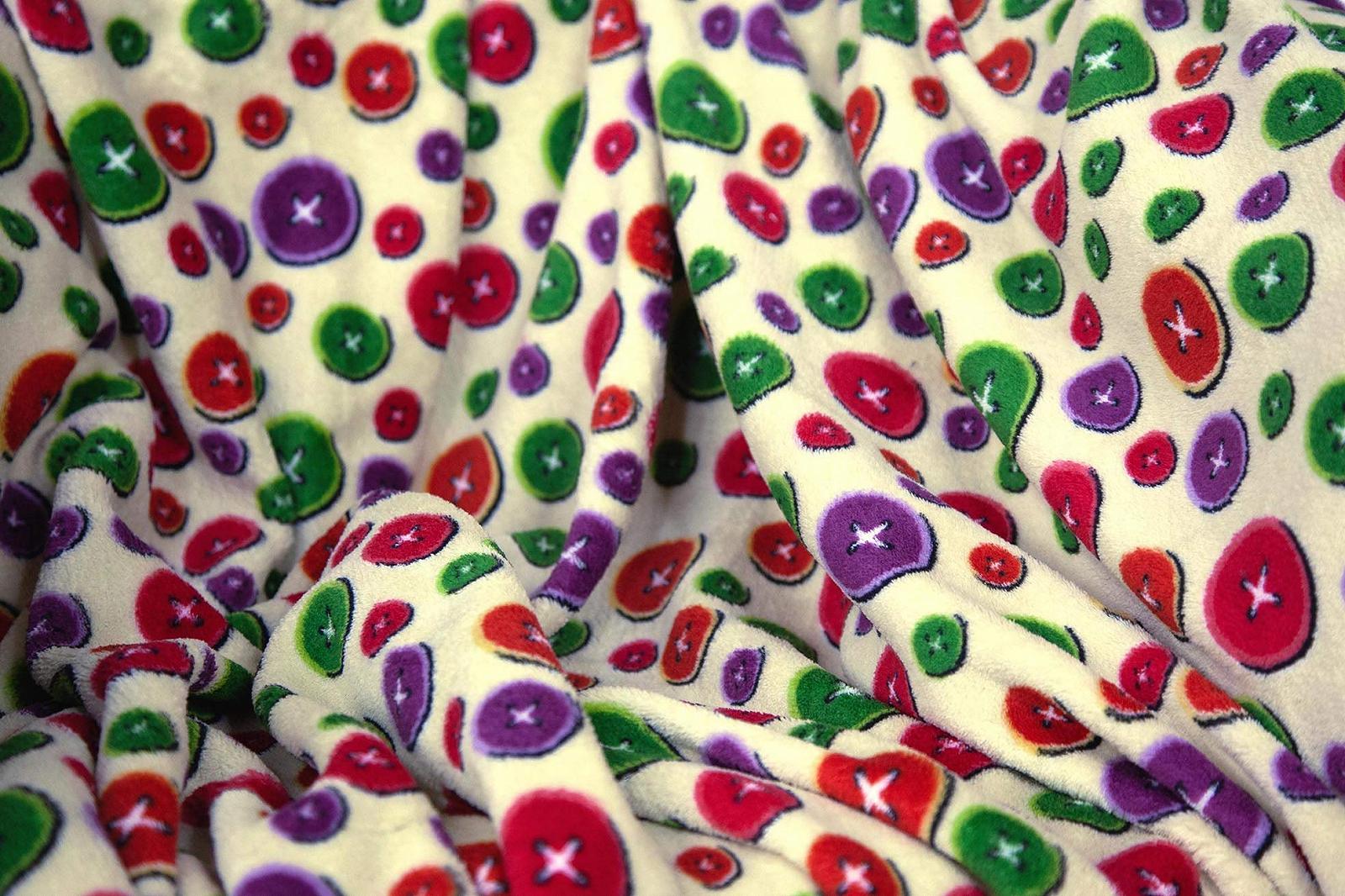 Плед Jilda-Tex Cuddly М'який Різні дизайни (Buttons White), фото №1 Плед Jilda-Tex Cuddly М'який Різні дизайни (Buttons White), фото №1