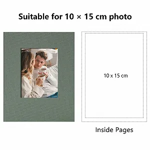 Фотоальбом Small Slip-in Album 100 кишень Міні-фотоальбом з віконцем synthetic.ua - Фото 1