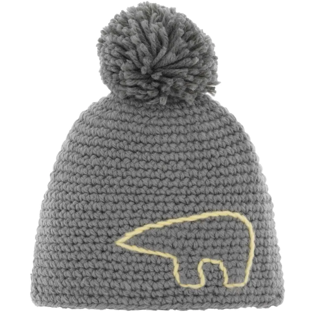 Шапка с помпоном Eisbär Jay для детей Серый/Stick+Pom: Banana, серый, фото №1 Шапка с помпоном Eisbär Jay для детей Серый/Stick+Pom: Banana, серый, фото №1