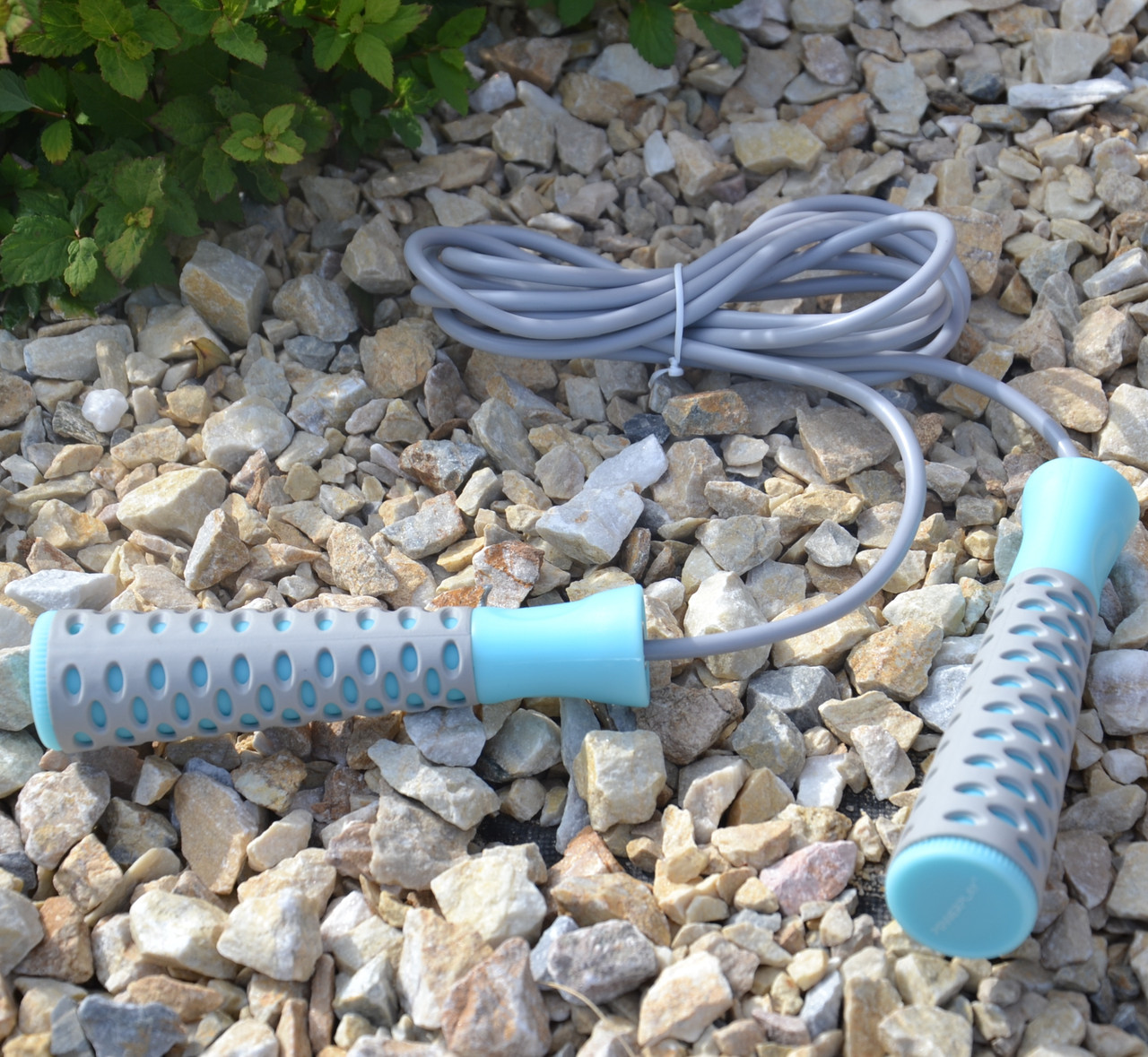 Скакалка PowerPlay 4206 Jump Rope PRO Сіро-м'ятна (2,75m.), фото №6