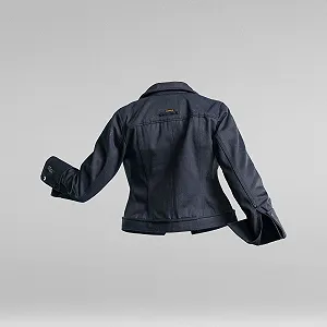 Жіноча джинсова куртка G-Star RAW Slim Denim Jacket Sai Pit Selvedge - S synthetic.ua - Фото 1