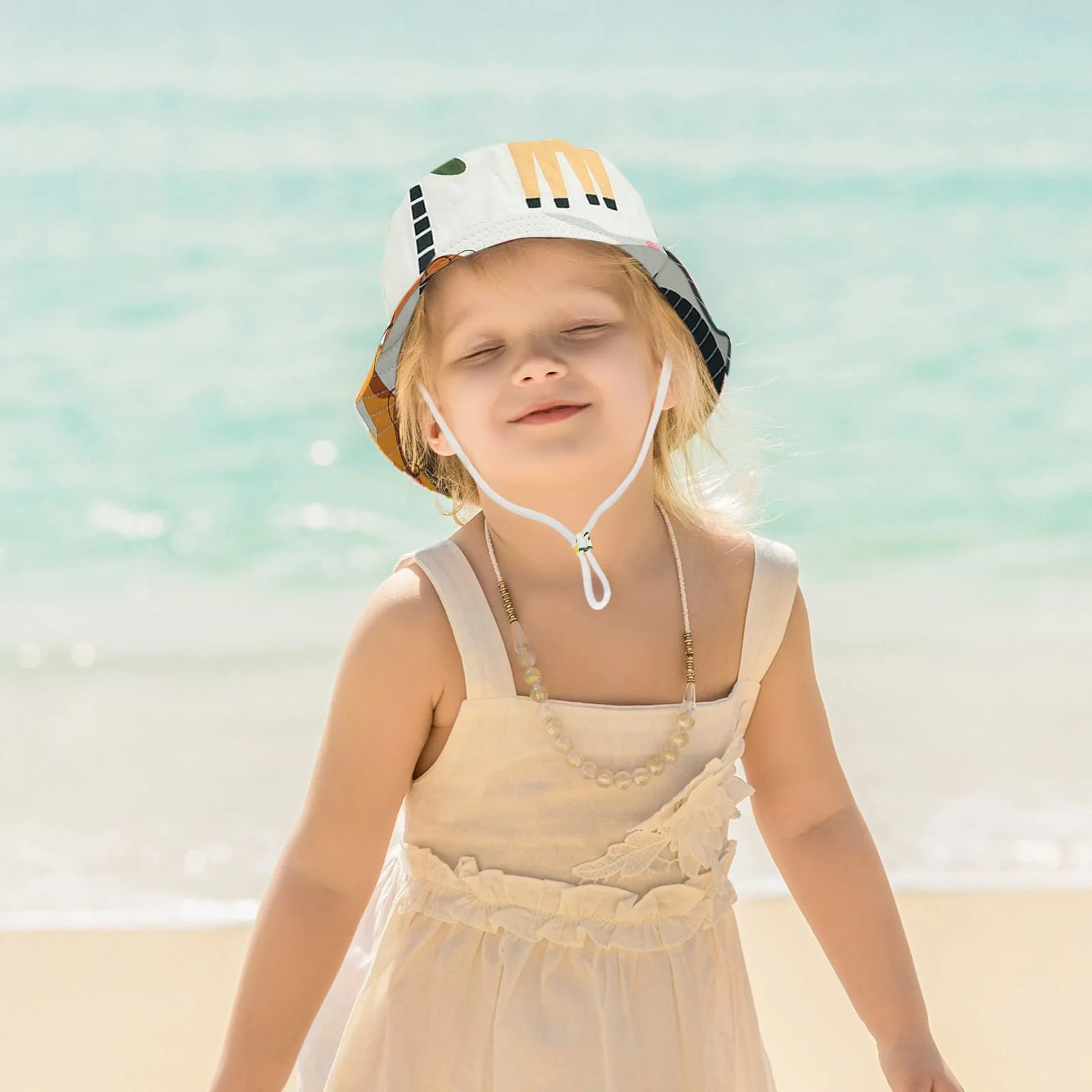 Панама Glücksvogel бавовняна з широкими крисами UPF 50+ та шнурком, фото №4