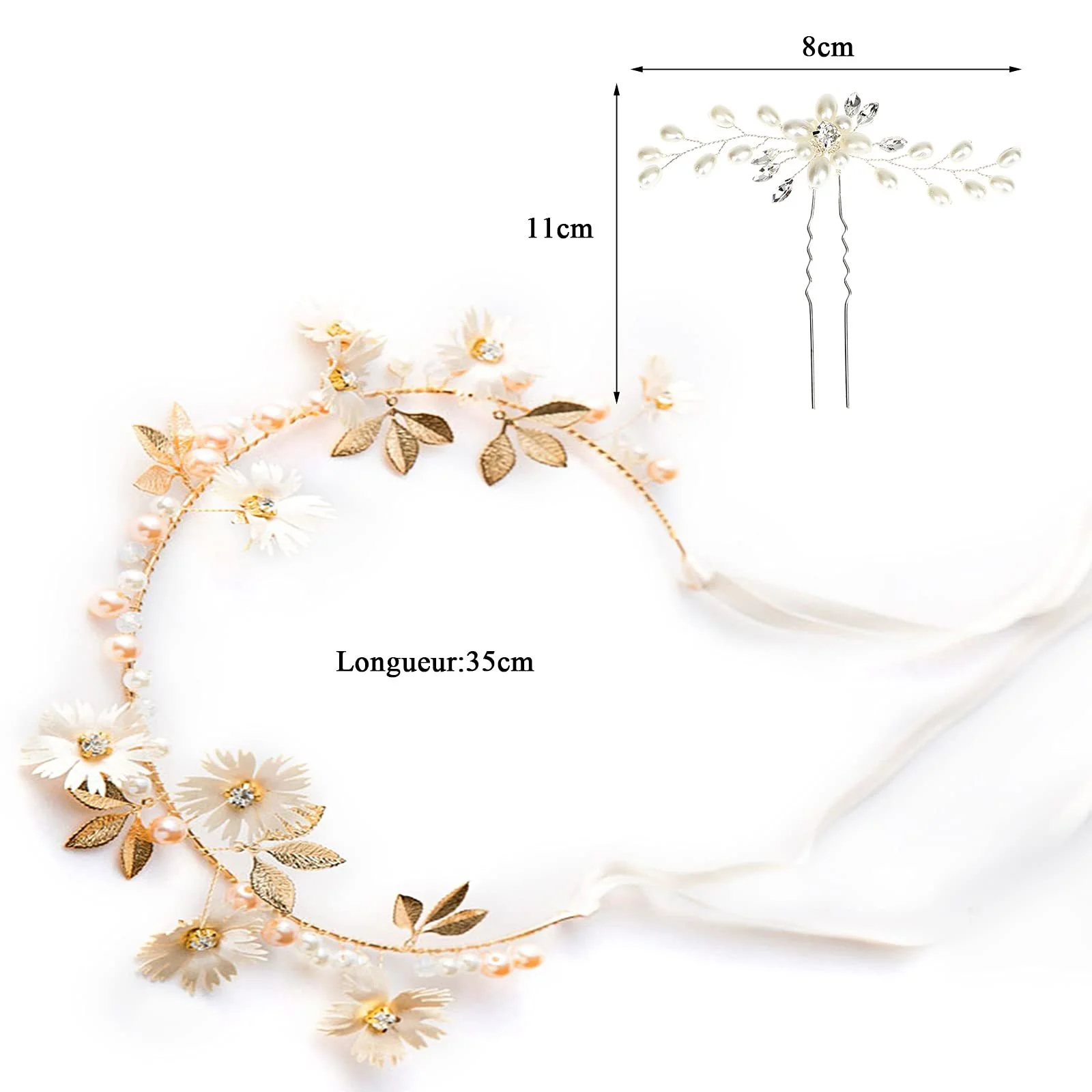 Венок для волос VEGCOO, фото №2 Венок для волос VEGCOO, фото №2