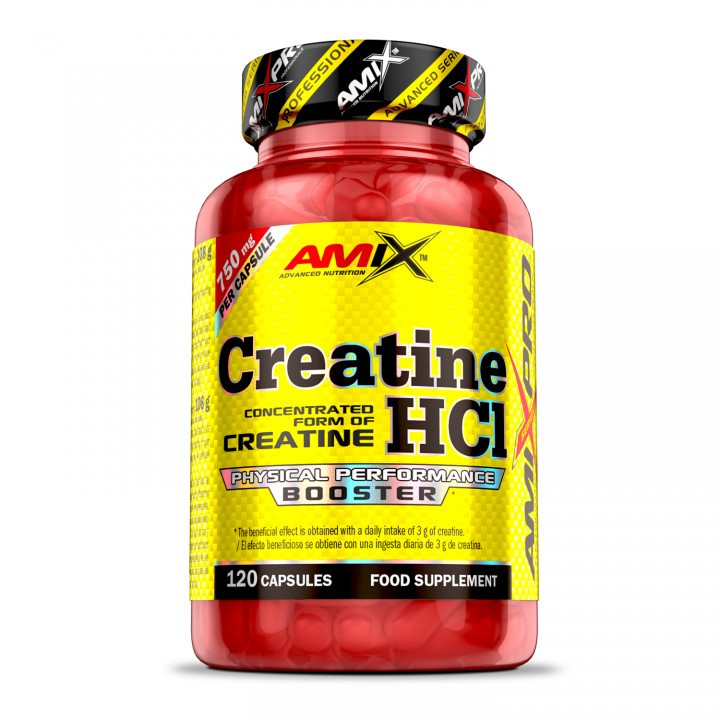 Креатин Amix Prо Creatine HCl 120caps, фото №1