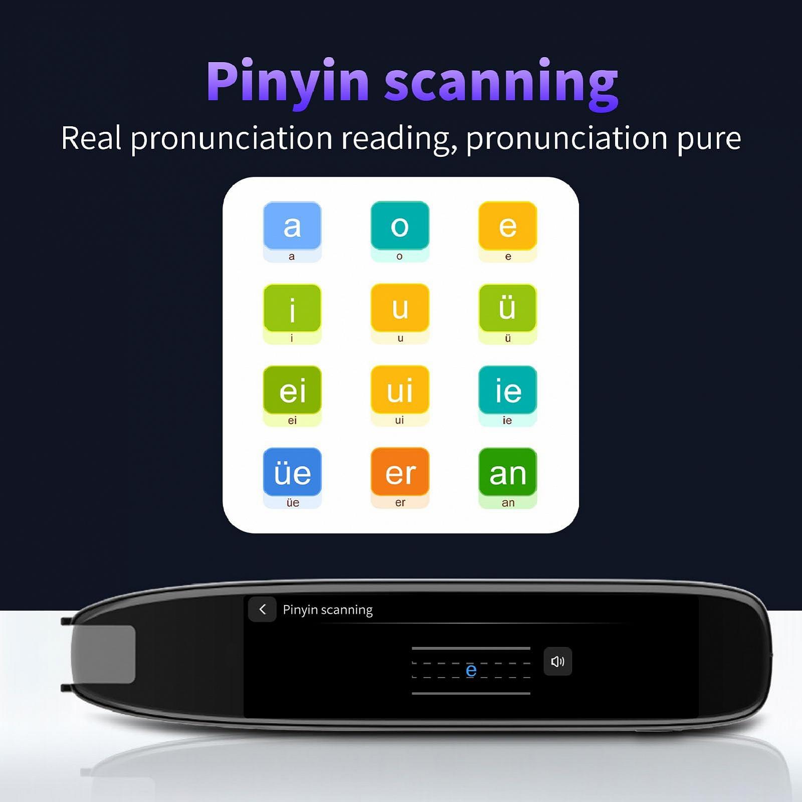 Ручка-переводчик Bewinner, 142 языка, онлайн-перевод голоса, ручка-сканер словаря, беспроводная ручка-переводчик сканер для студентов и взрослых, фото №6