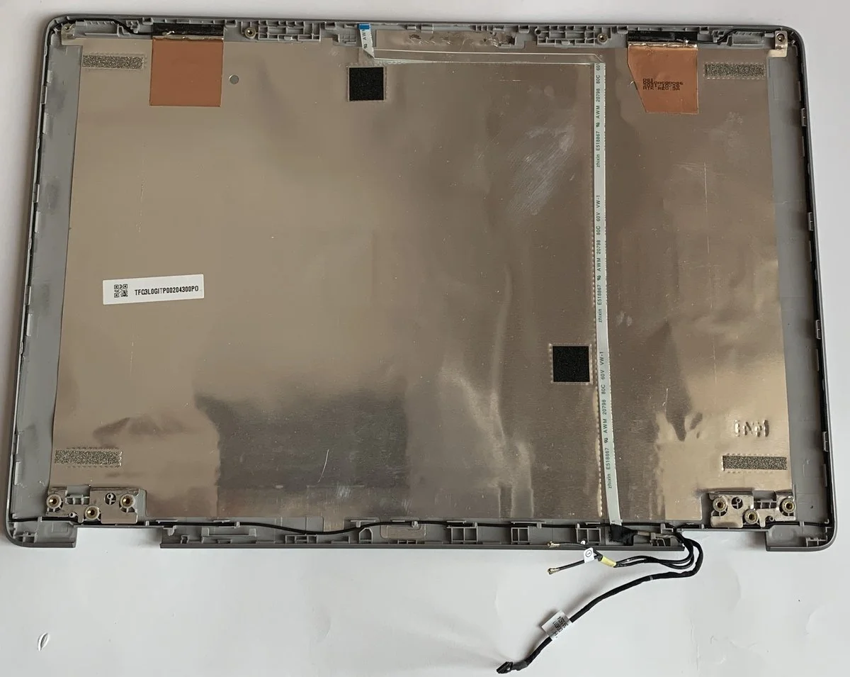 Верхняя крышка HP Chromebook x360 14 (крышка матрицы) + wifi антенна+шлейф камеры 204300PO, фото №3 Верхняя крышка HP Chromebook x360 14 (крышка матрицы) + wifi антенна+шлейф камеры 204300PO, фото №3