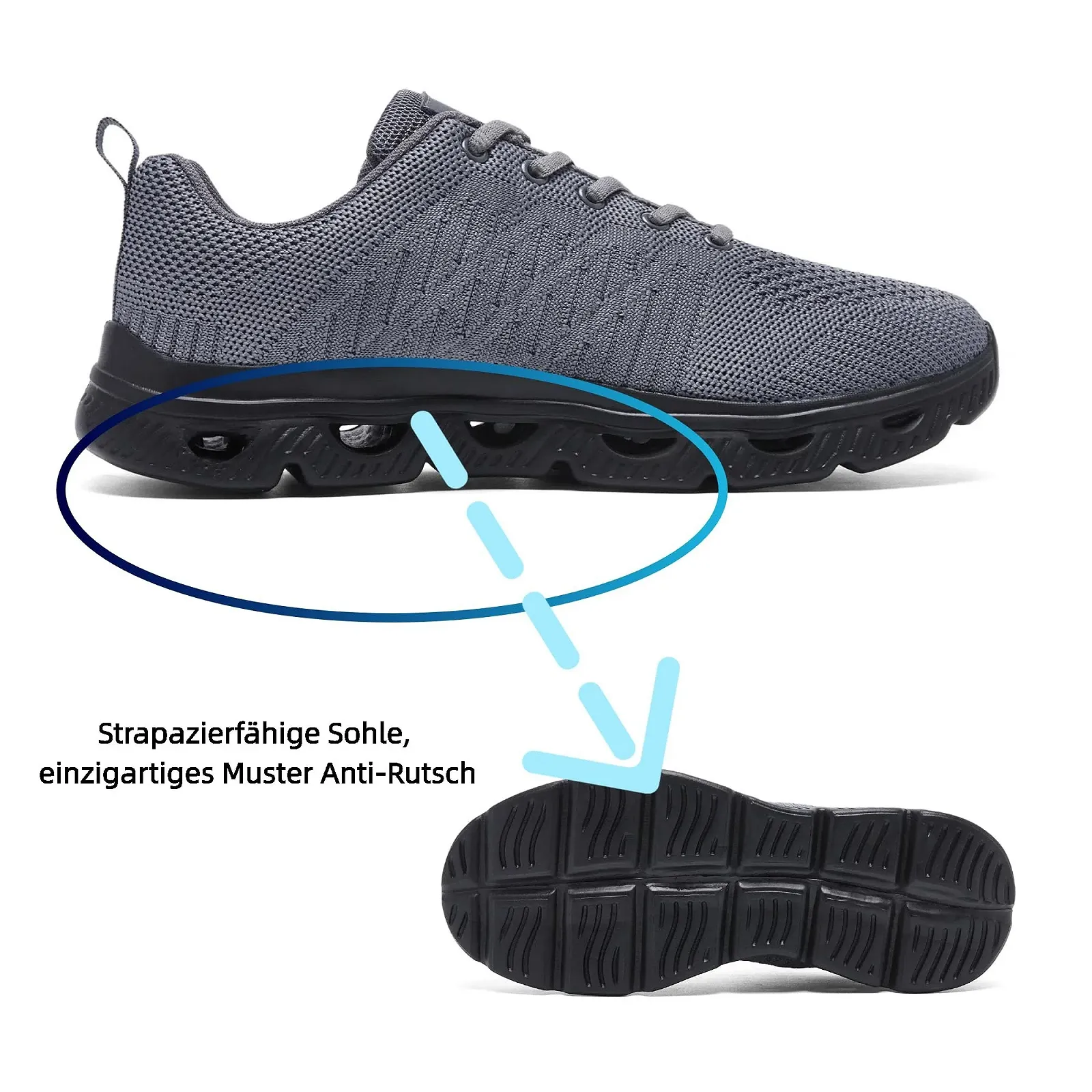 Чоловічі Кросівки CYRUWOSH Легкі Дихаючі, фото №3 Чоловічі Кросівки CYRUWOSH Легкі Дихаючі, фото №3