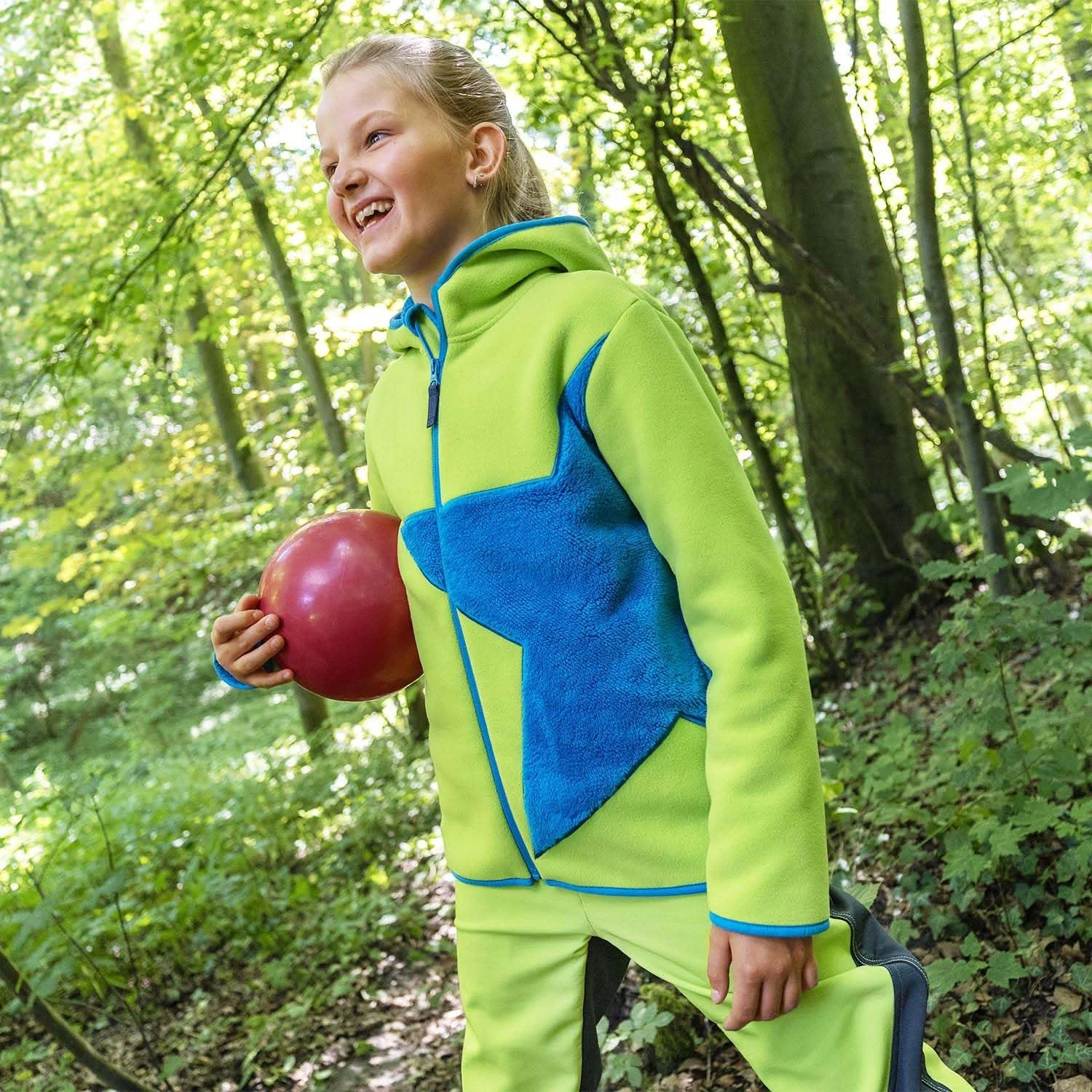 Флисовая куртка JAKO-O для детей, звезда, фото №2