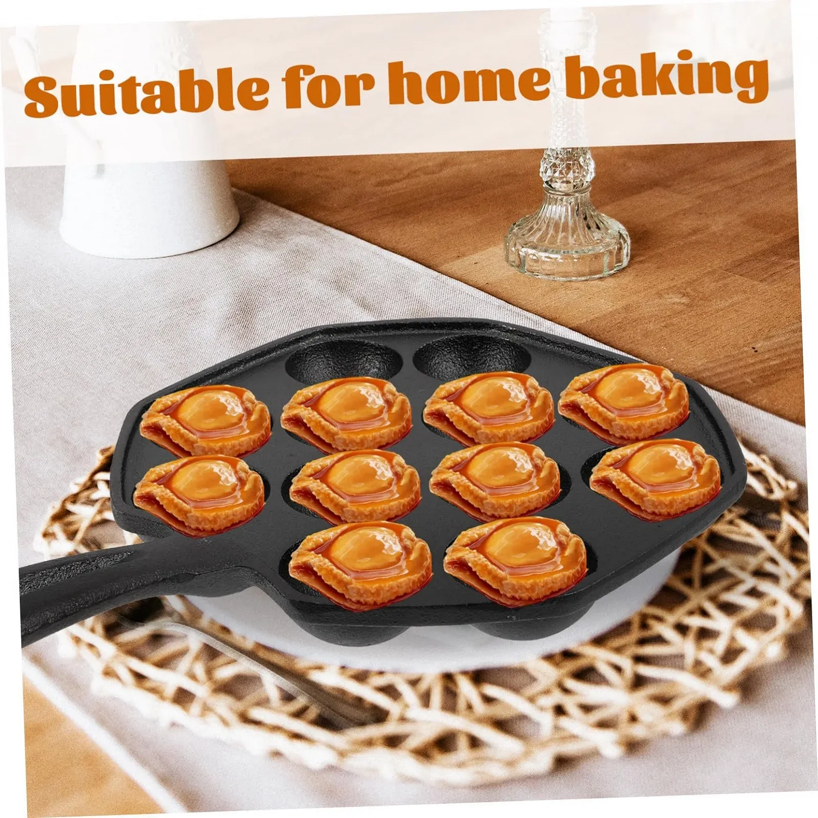 Форма для запікання равликів чавунна з рукавицею, пензликом та вилками, фото №8 Форма для запікання равликів чавунна з рукавицею, пензликом та вилками, фото №8