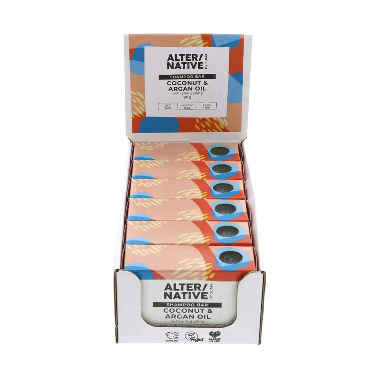 Шампунь-бар Alter/Native Coconut and Argan Glycerin 90 г, фото №2