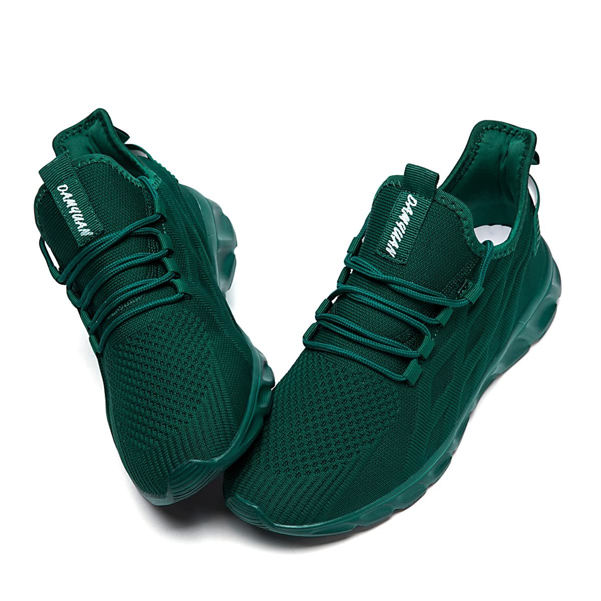 Кросівки Linenghs Спортивні Легкі Дихаючі для бігу, темно-зелений, 43 EU, фото №5 Кросівки Linenghs Спортивні Легкі Дихаючі для бігу, темно-зелений, 43 EU, фото №5