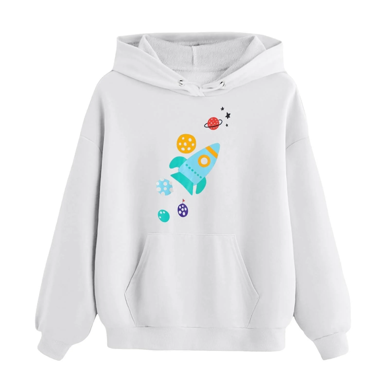 Худі для дівчинки світшоти з круглим вирізом, фото №5