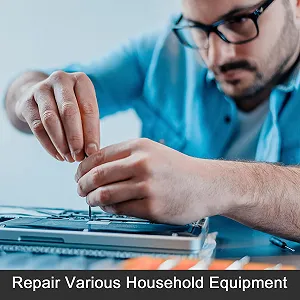 Набір прецизійних викруток 11 в 1 для годинників та окулярів легована сталь synthetic.ua - Фото 1