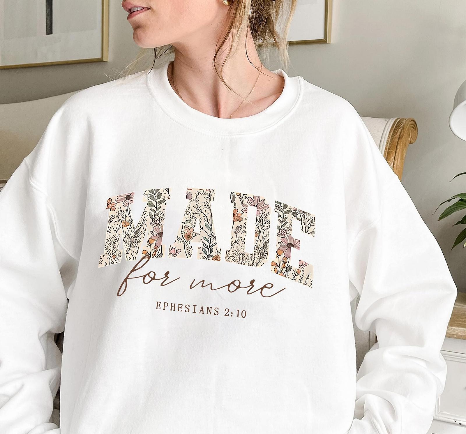 Реглан Made For More Christian Epheser 2:10, фото №2